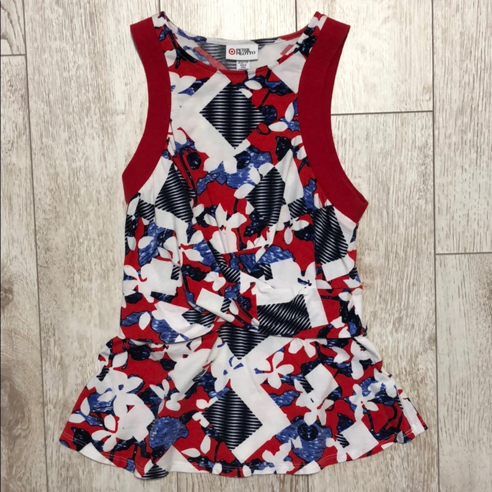 PETER PILOTTO floral print XS top cotton